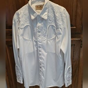 Gorgeous mens Fancy dress Western style shirt
